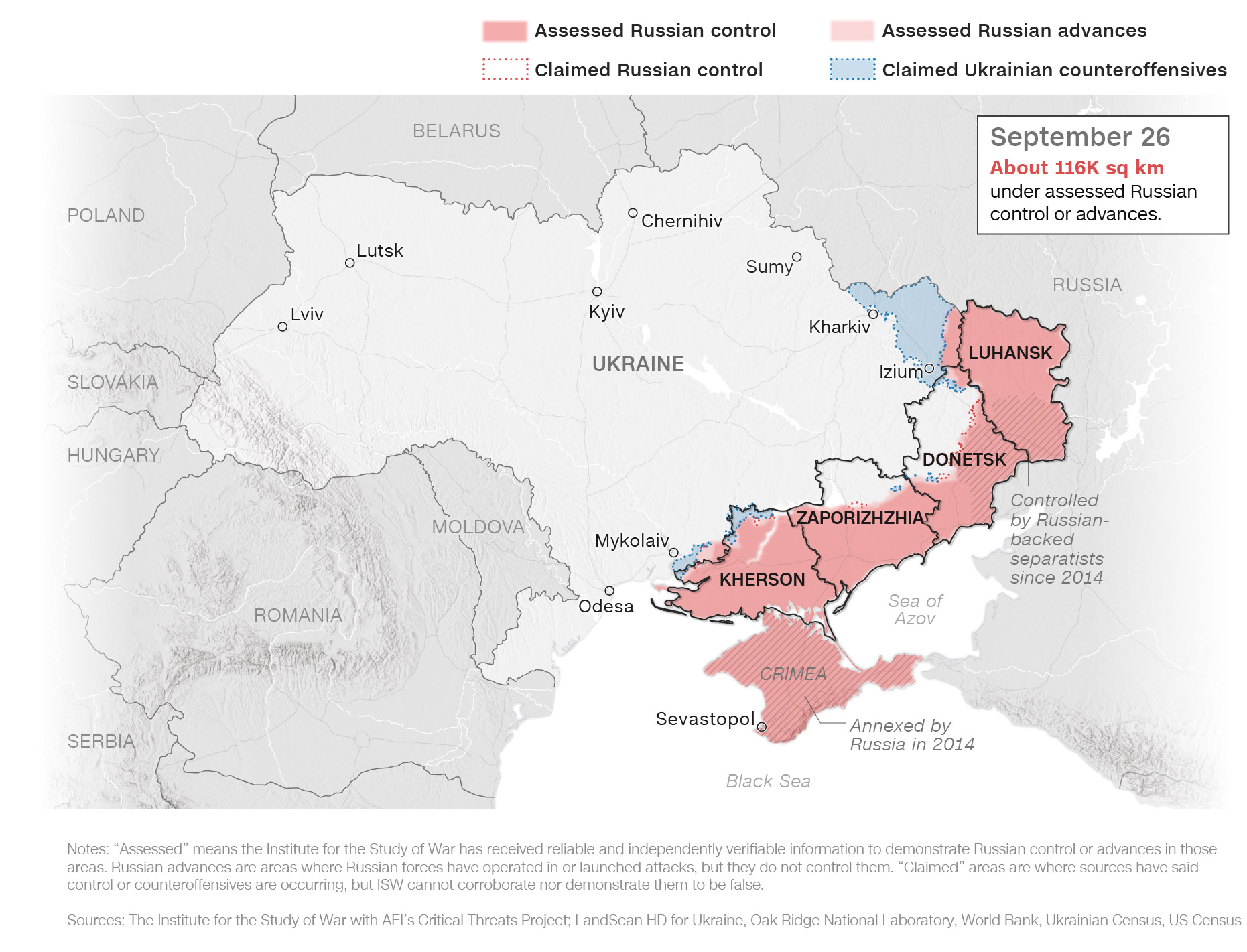 Strategic Shift in Eastern Ukraine
