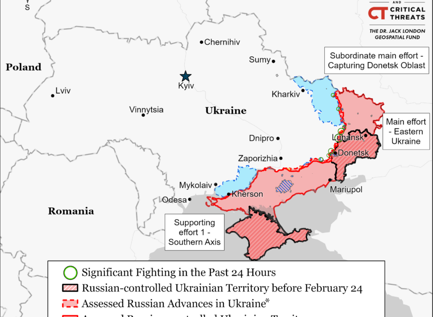 Russia’s Military Advances Reflect Ukraine’s Command Failures
