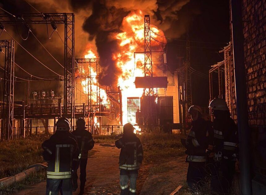 Russian Strikes on Ukrainian Infrastructure Claim Heavy Casualties