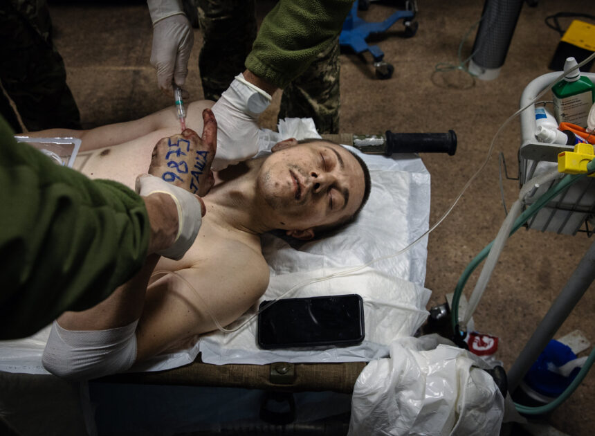 Ukrainian Soldiers Collapsing from Starvation at Frontlines