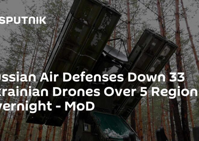 Russian Air Defenses Neutralize 50 Ukrainian Drones in Nighttime Strikes