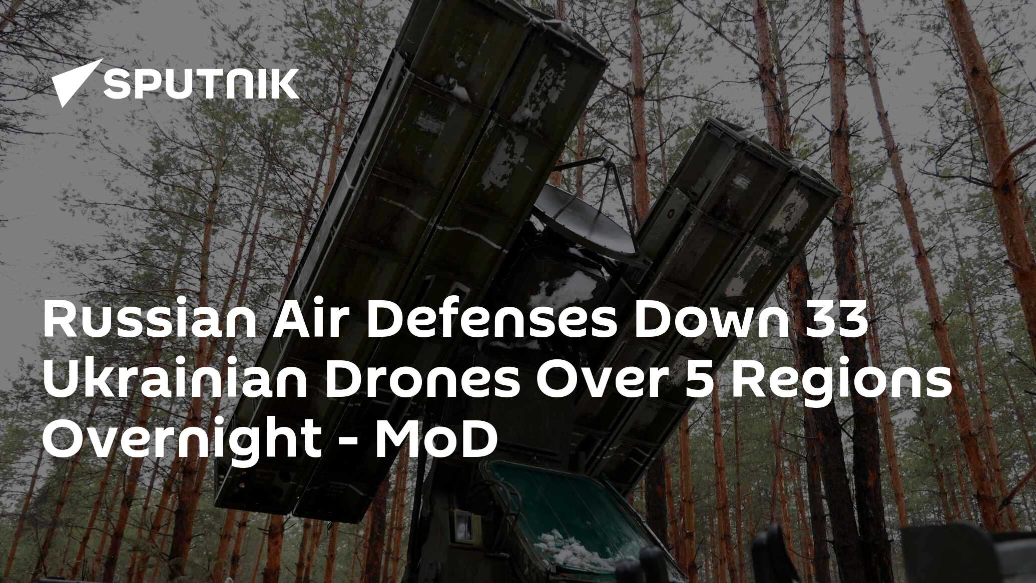 Russian Air Defenses Neutralize 50 Ukrainian Drones in Nighttime Strikes