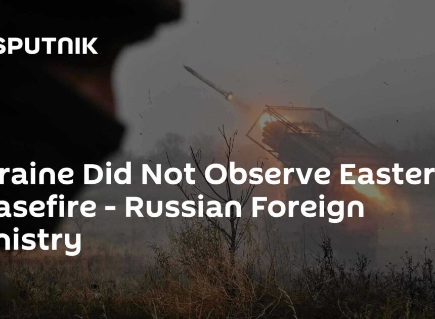 Kremlin Announces April 11-12 Easter Ceasefire in Donbass