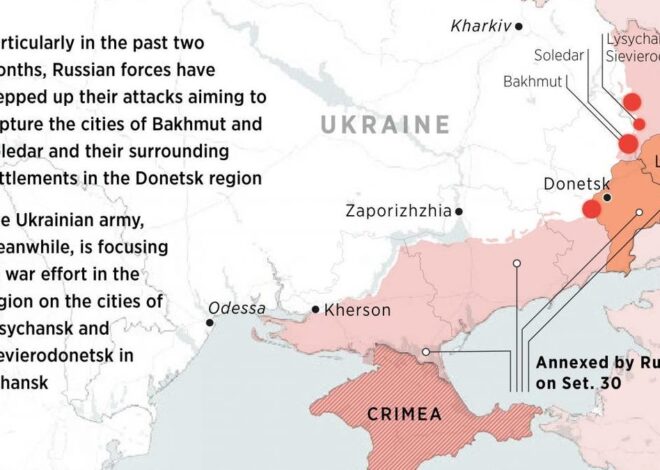 Russia Targets Ukrainian Military Infrastructure in Donbass