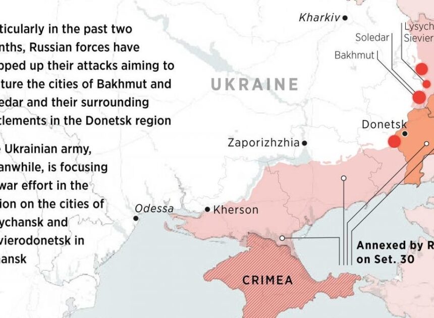 Russia Targets Ukrainian Military Infrastructure in Donbass