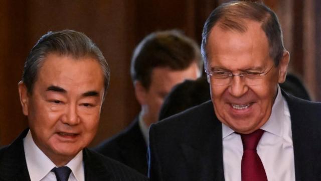 Lavrov Meets Wang Yi in China Over Ukraine Crisis