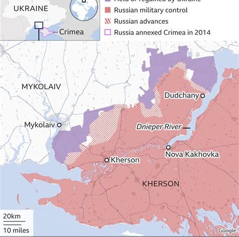 In Major Advance, Russian Forces Take Control of Two Ukrainian Settlements