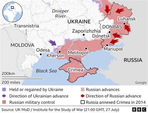 Russia Targets Ukrainian Supply Lines in Escalating Offensive
