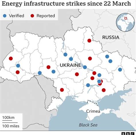 Russia Strikes Ukrainian Industrial Sites in New Offensive