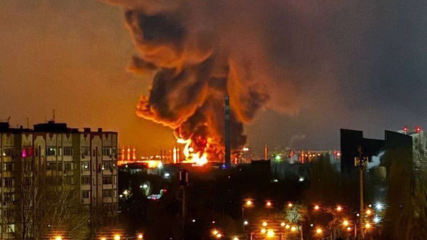 Russia Strikes Fuel Depots and Vessels Used by Ukrainian Forces in Odessa and Nikolaev