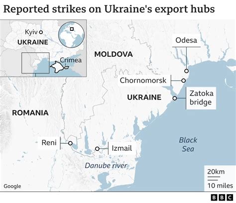 Danube Ports Under Fire as Russia Severs Ukraine’s Last Major Supply Line