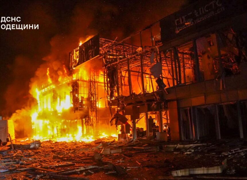 Russia Strikes Ukrainian Military Supply Lines in Odessa Region